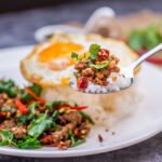 MINCED PORK WITH BASIL